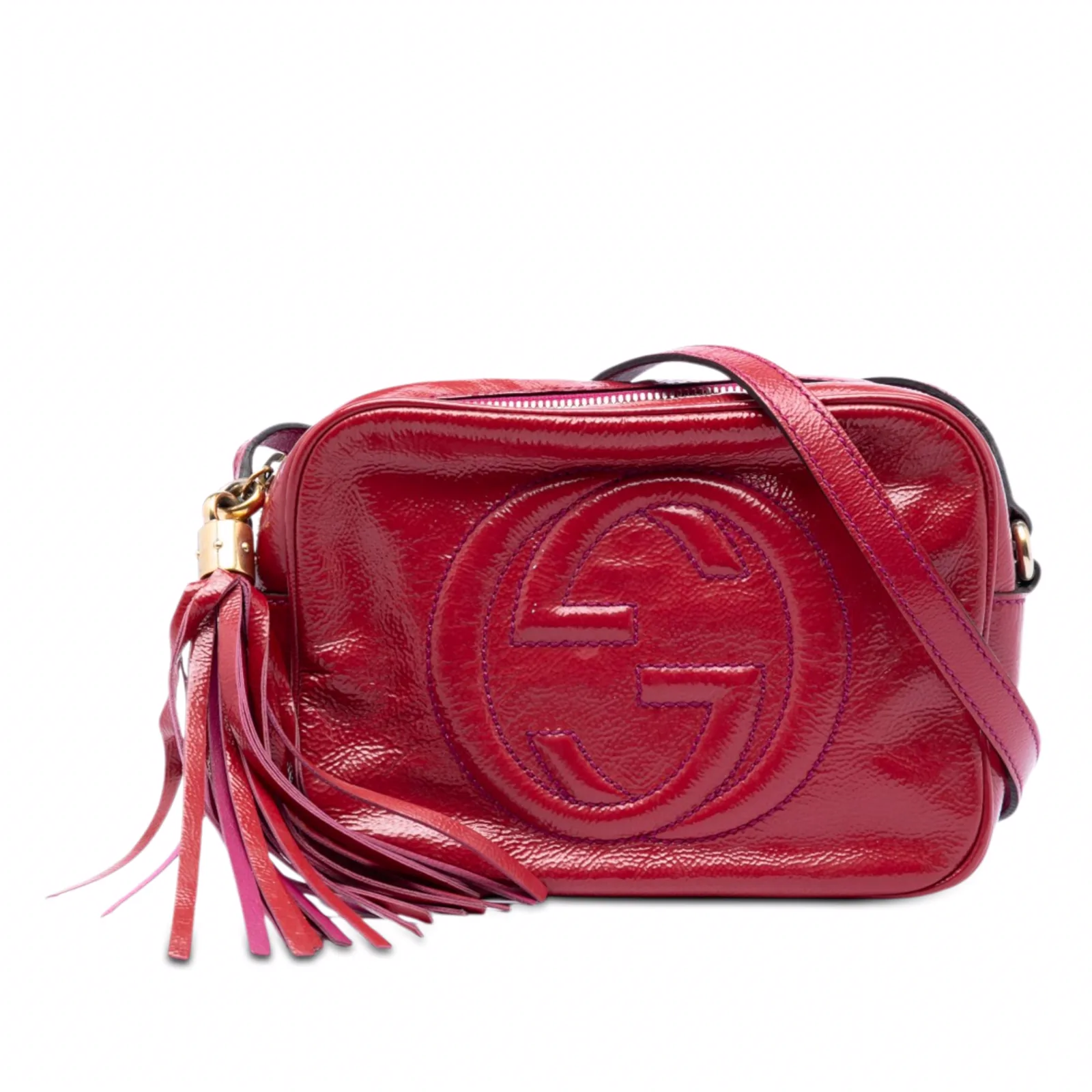 Gucci Soho Disco Crossbody Bag Patent Small: A Comprehensive Guide cover image