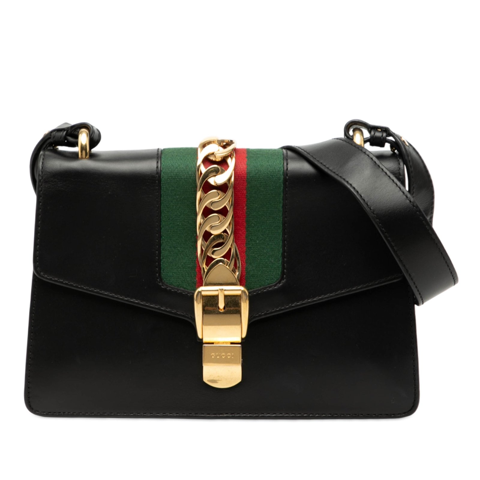 Gucci Sylvie Shoulder Bag Leather Small: A Timeless Icon of Italian Craftsmanship cover image