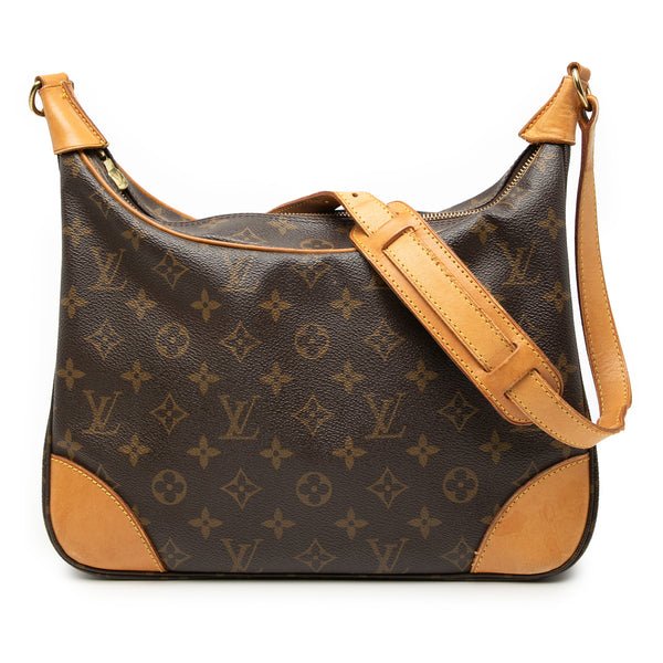 Reference image illustrating Louis Vuitton Boulogne Handbag Monogram Canvas 30: A Timeless Icon Reimagined