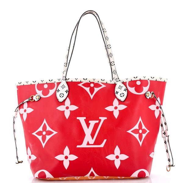 Reference image illustrating Louis Vuitton Neverfull NM Tote Limited Edition Colored Monogram Giant MM: A Collector’s Guide
