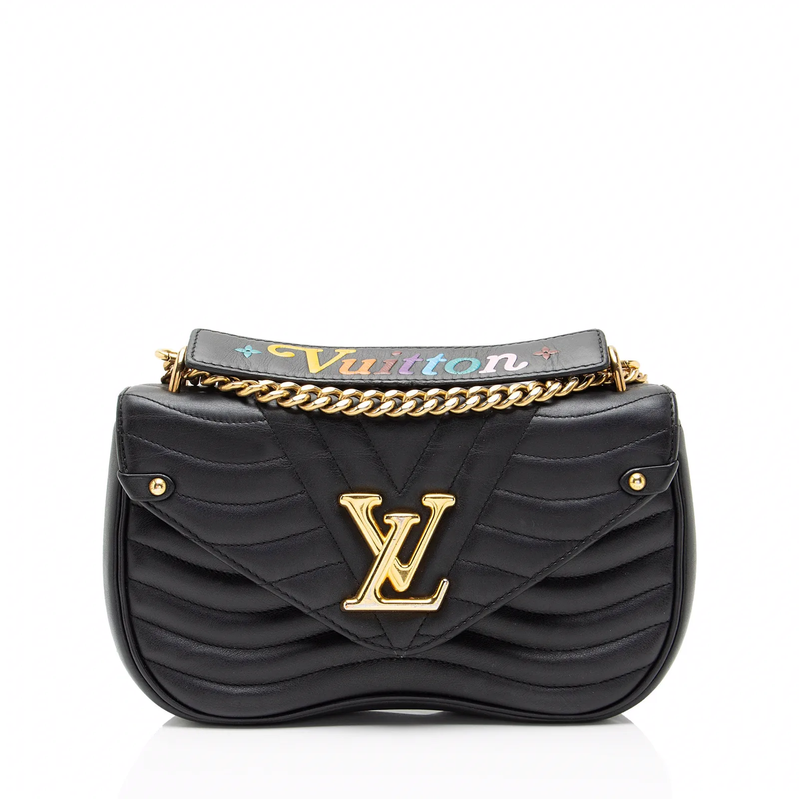Louis Vuitton New Wave Chain Bag Quilted Leather MM: A Modern Icon Revisited cover image