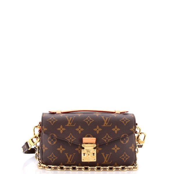 Reference image illustrating Louis Vuitton Pochette Metis Monogram Canvas East West: A Comprehensive Guide