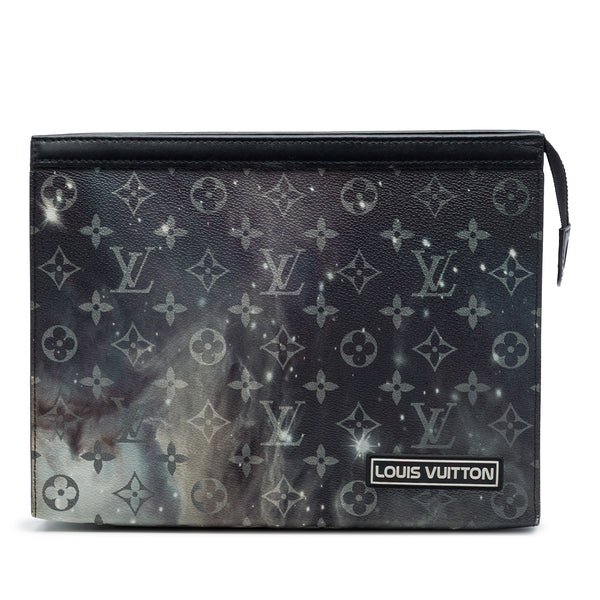 Reference image illustrating Louis Vuitton Pochette Voyage Limited Edition Monogram Galaxy Canvas MM: A Collector’s Guide