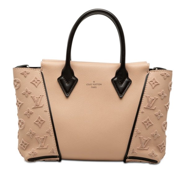 Reference image illustrating Louis Vuitton W Tote Veau Cachemire Calfskin BB: A Comprehensive Guide