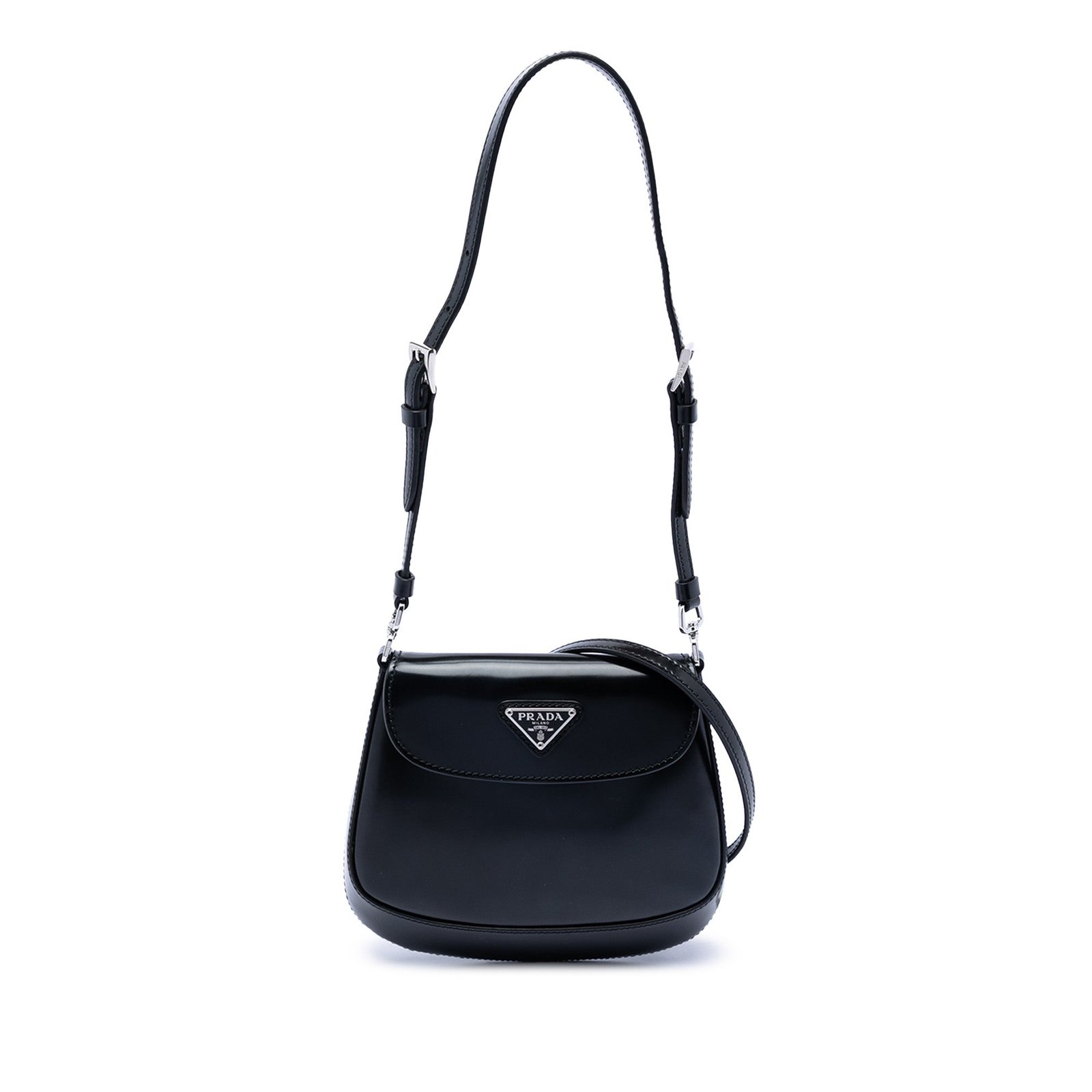 Prada Cleo Flap Shoulder Bag Spazzolato Leather Mini: A Comprehensive Review cover image