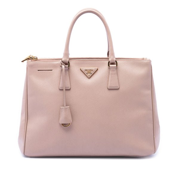 Reference image illustrating Prada Double Zip Lux Tote Saffiano Leather Large: A Comprehensive Guide