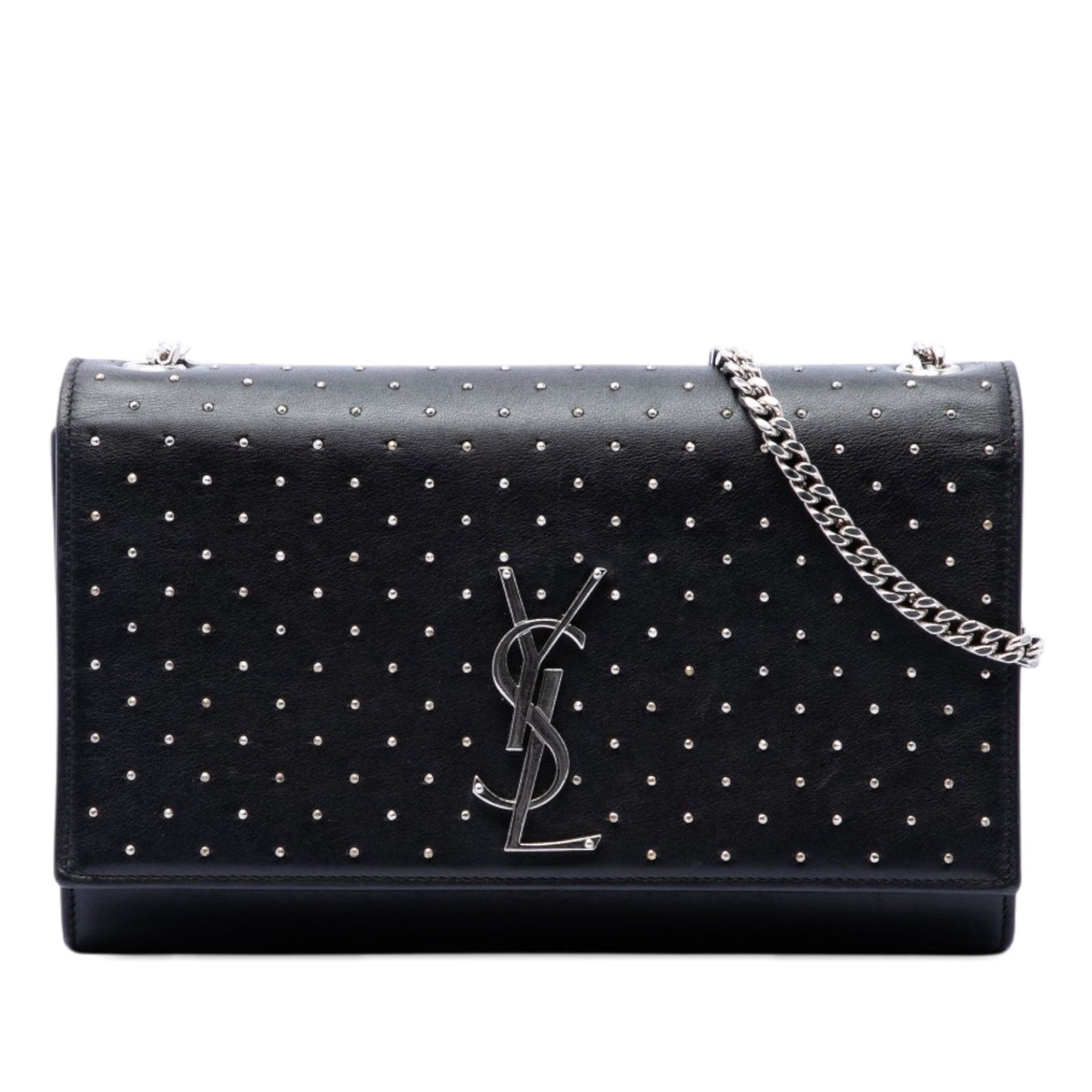 Saint Laurent Classic Monogram Crossbody Bag Studded Leather Medium: A Timeless Icon cover image